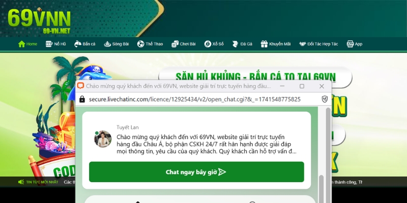 Liên hệ 69VN qua livechat 
