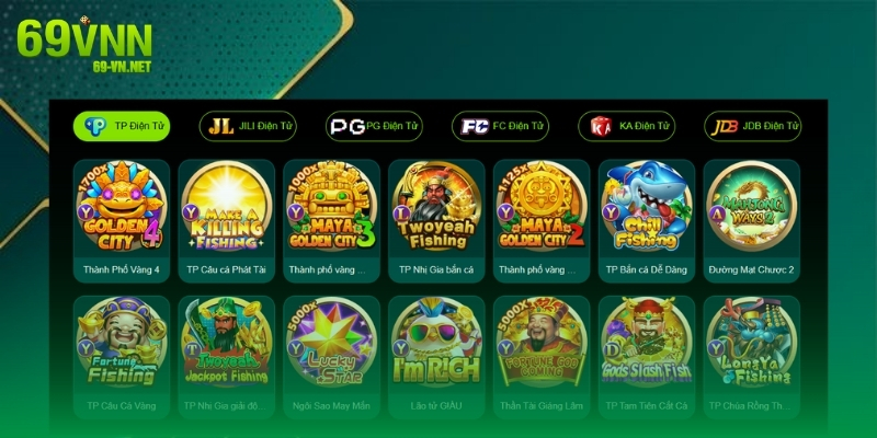 Dưới đây là những thể loại game nổi bật mà hội viên có thể khám phá: